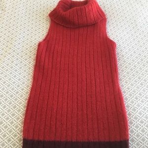 J Crew sleeveless turtleneck